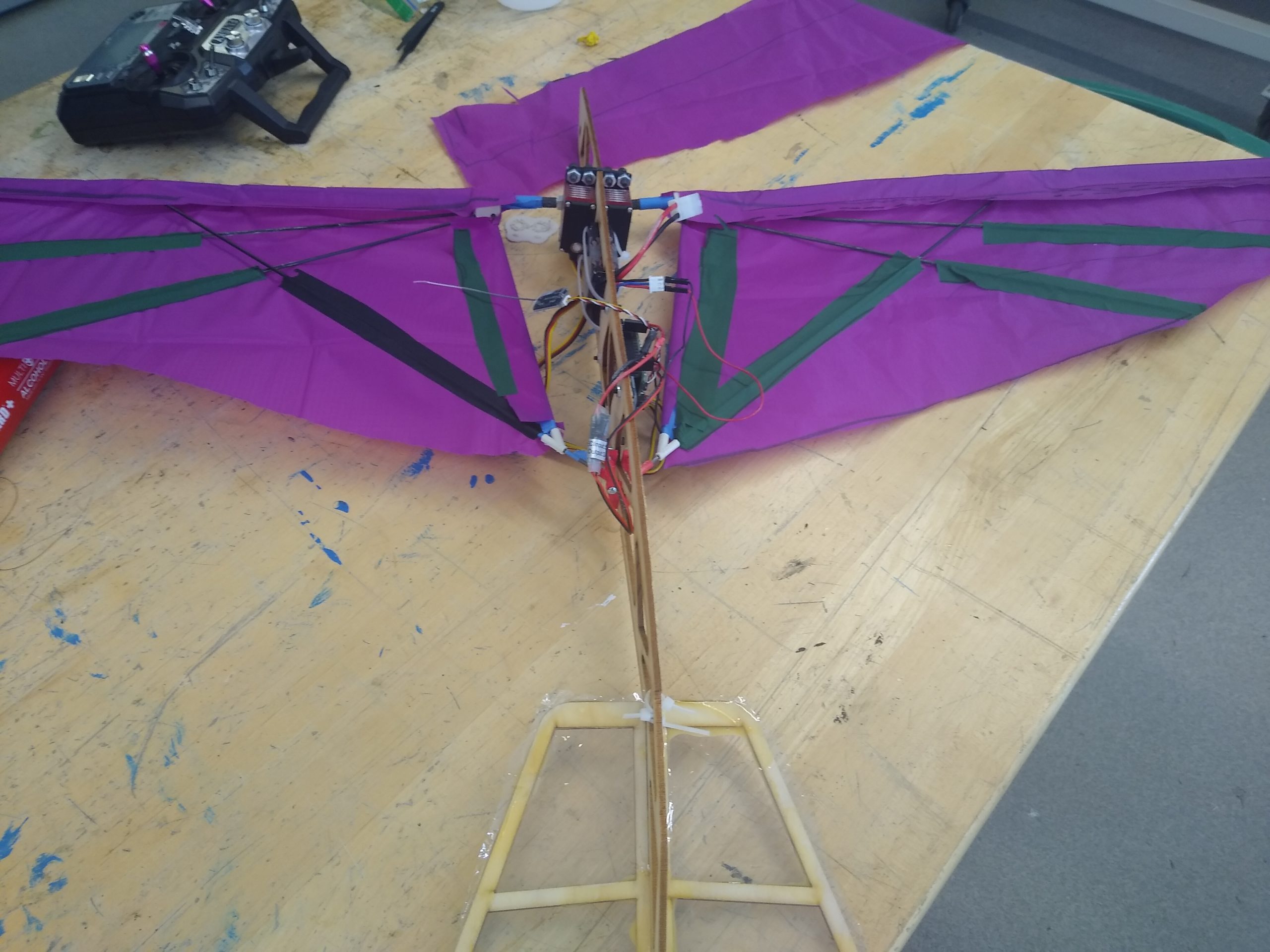 YUAA Ornithopter prototype